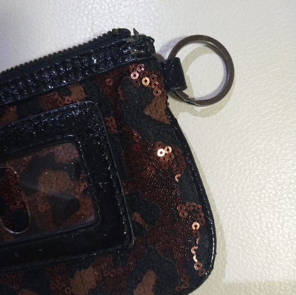 Free With Purchase Betsey Johnson change purse card key chain holder Wallet - Picture 12 of 16